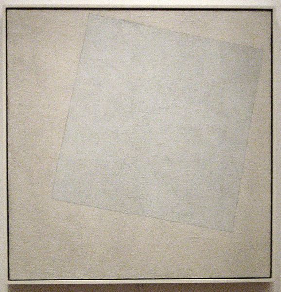 Alb pe Alb, tabloul lui Kayimir Malevich